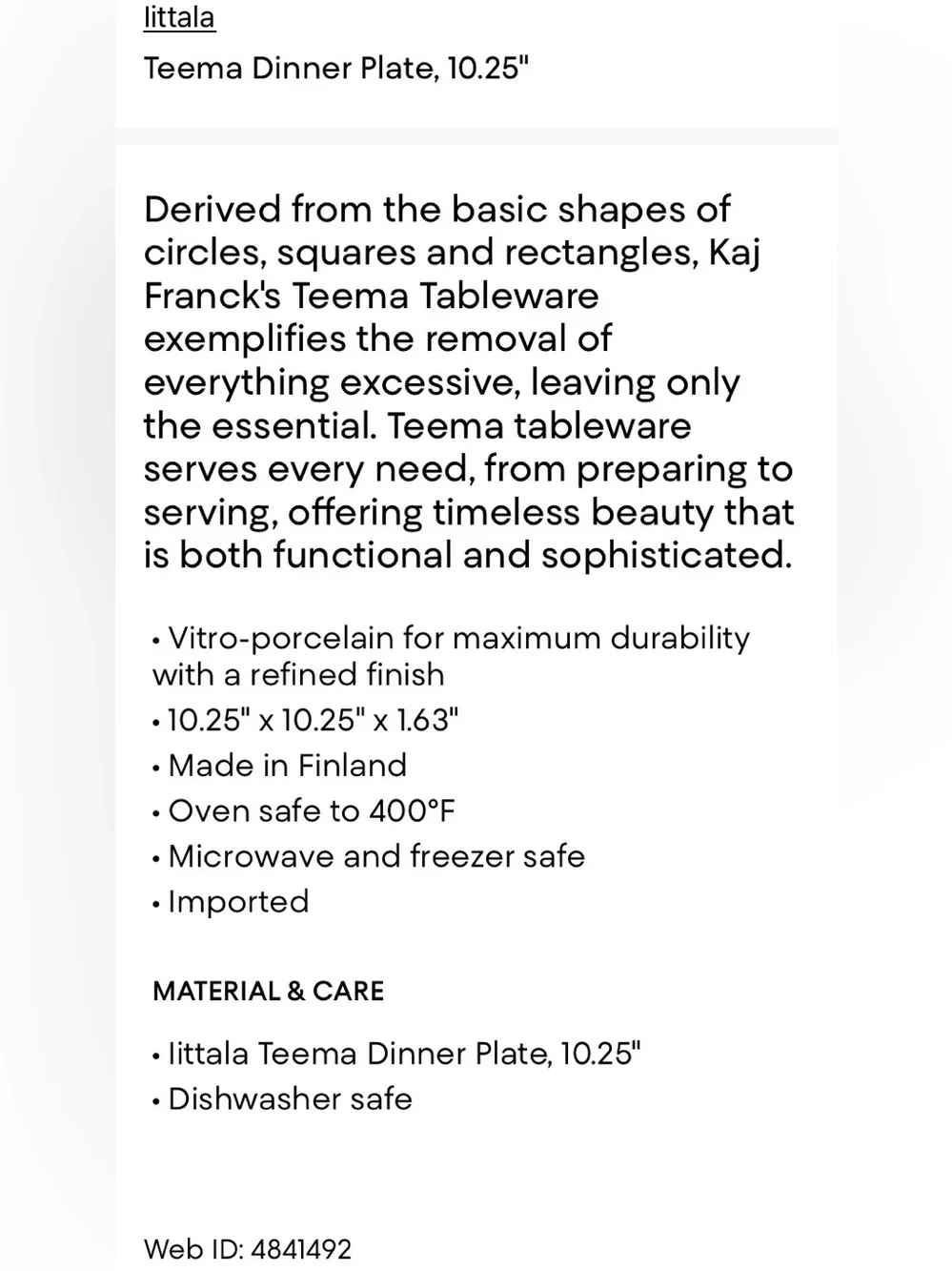 Iittala barely used